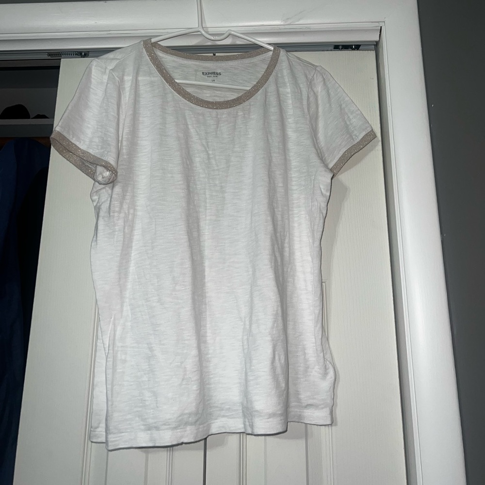 Express slub crewneck tee